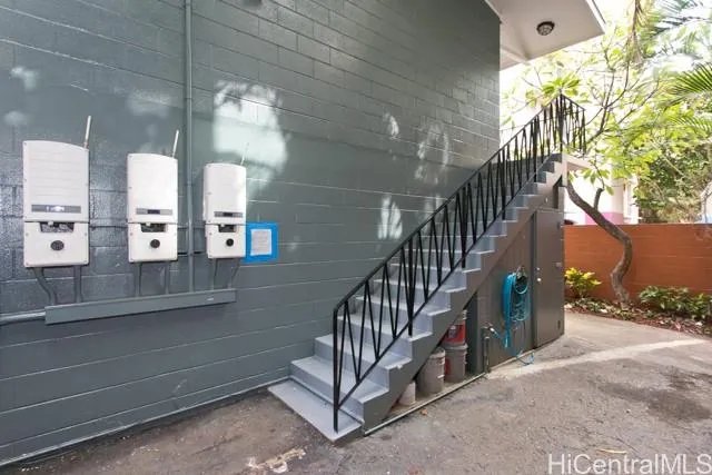 a view of a storage & utility room