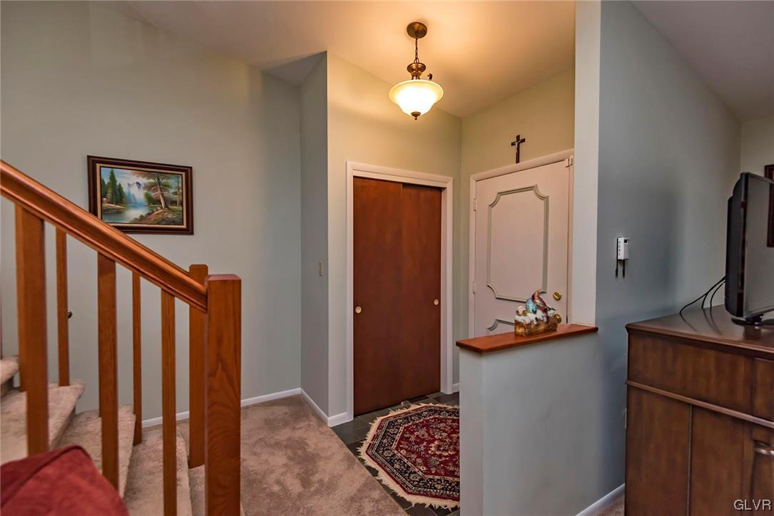 360 North 9th Street Bangor, PA 18013 - Photo 13 of 34 a view of a hallway with workspace and mirror