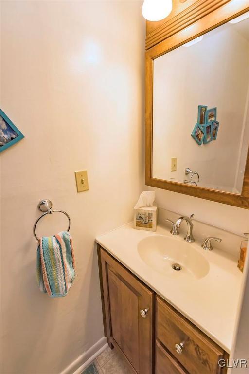 360 North 9th Street Bangor, PA 18013 - Photo 23 of 34 a bathroom with a sink and mirror