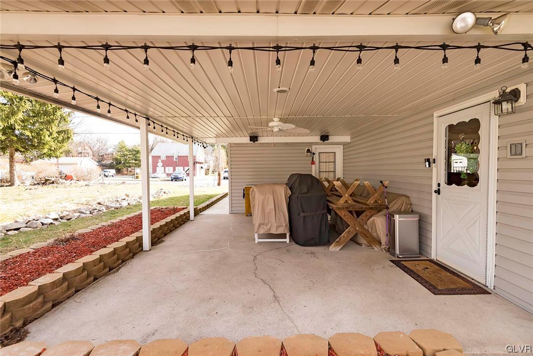 360 North 9th Street Bangor, PA 18013 - Photo 7 of 34 a view of a patio with table and chairs