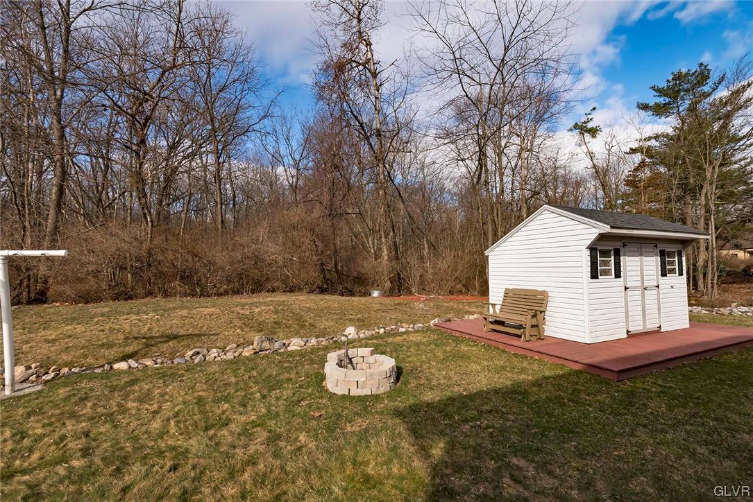 360 North 9th Street Bangor, PA 18013 - Photo 8 of 34 a view of a white house with a yard