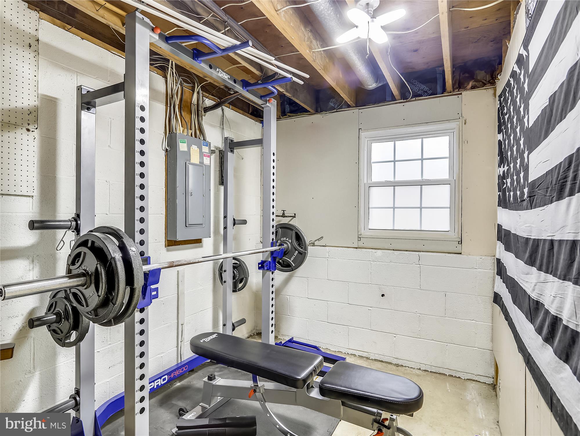 7838 East Shore Road Pasadena, MD 21122 - Photo 25 of 31 Workout area tucked in the back of the laundry