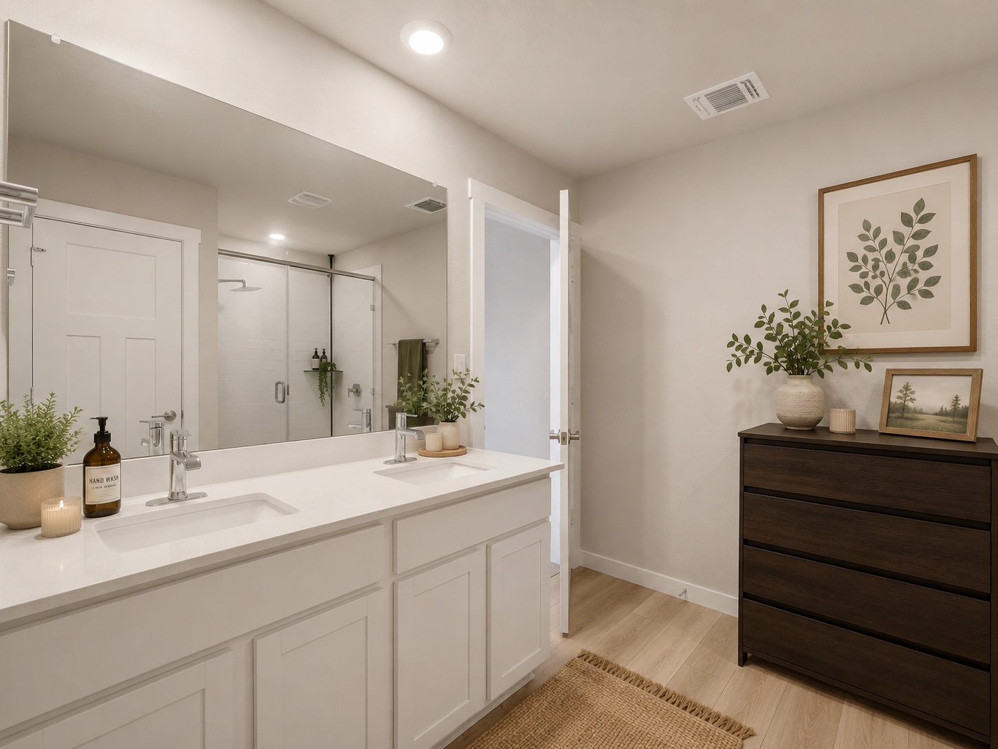 1024 Tipton Street Georgetown, TX 78633 - Photo 15 of 32 Virtually Staged Primary Bathroom