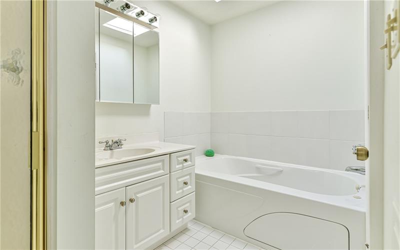 303 Ridgeway Drive Wexford, PA 15090 - Photo 15 of 21 Light and bright master bathroom with skylight and jet tub.