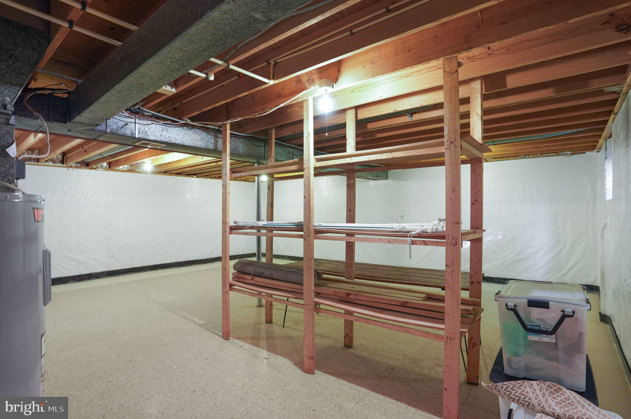 9019 Octavia Court Springfield, VA 22153 - Photo 46 of 54 Storage shelves, craft, game, pool table room