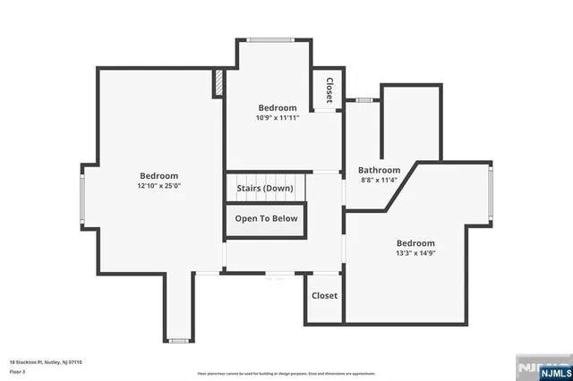 $1,999,000 | 18 Stockton Place, Nutley, NJ 07110