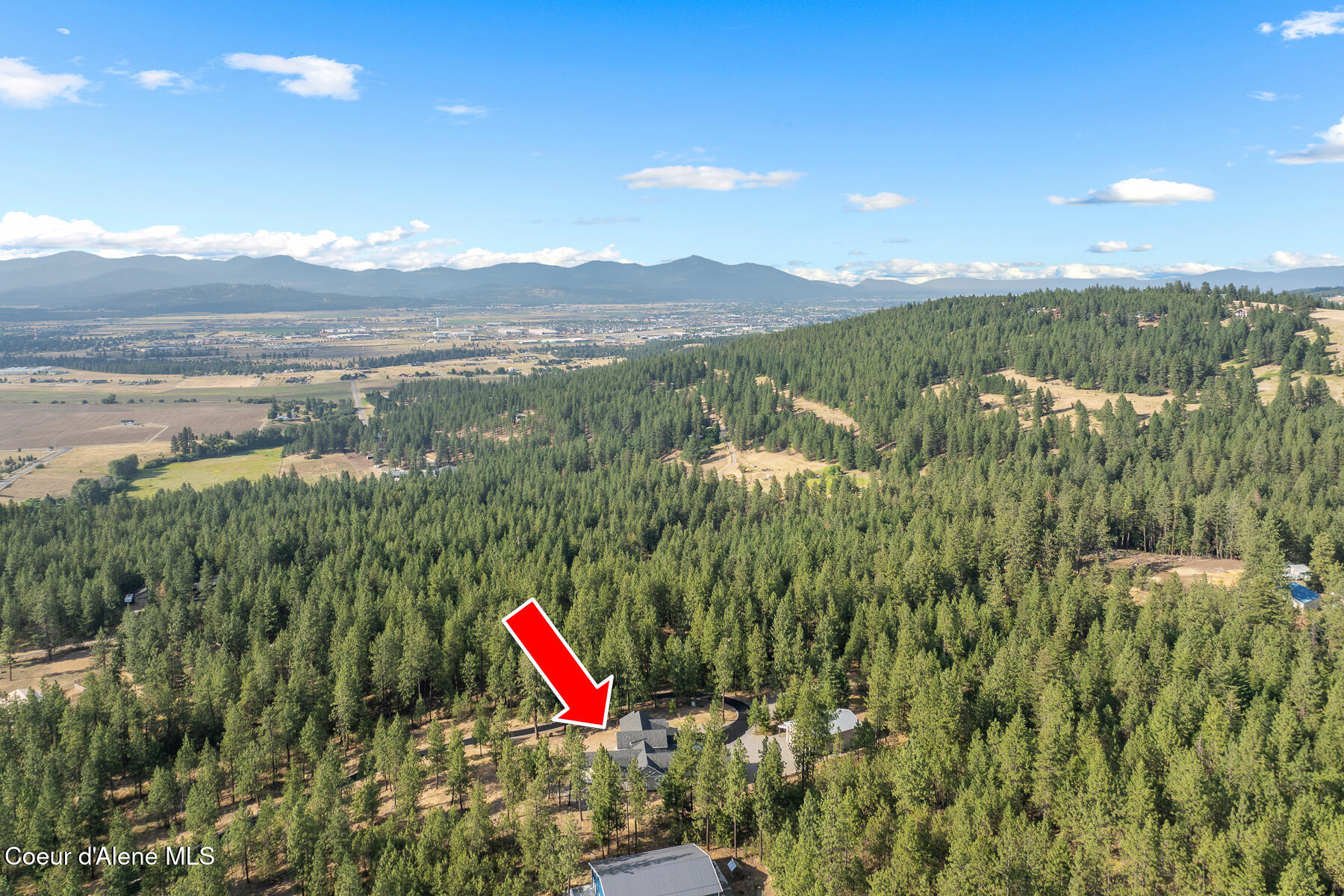 19643 West Treend Road Post Falls, ID 83854 - Photo 58 of 60 Aerial_19643WTreendRd-11_Arrow