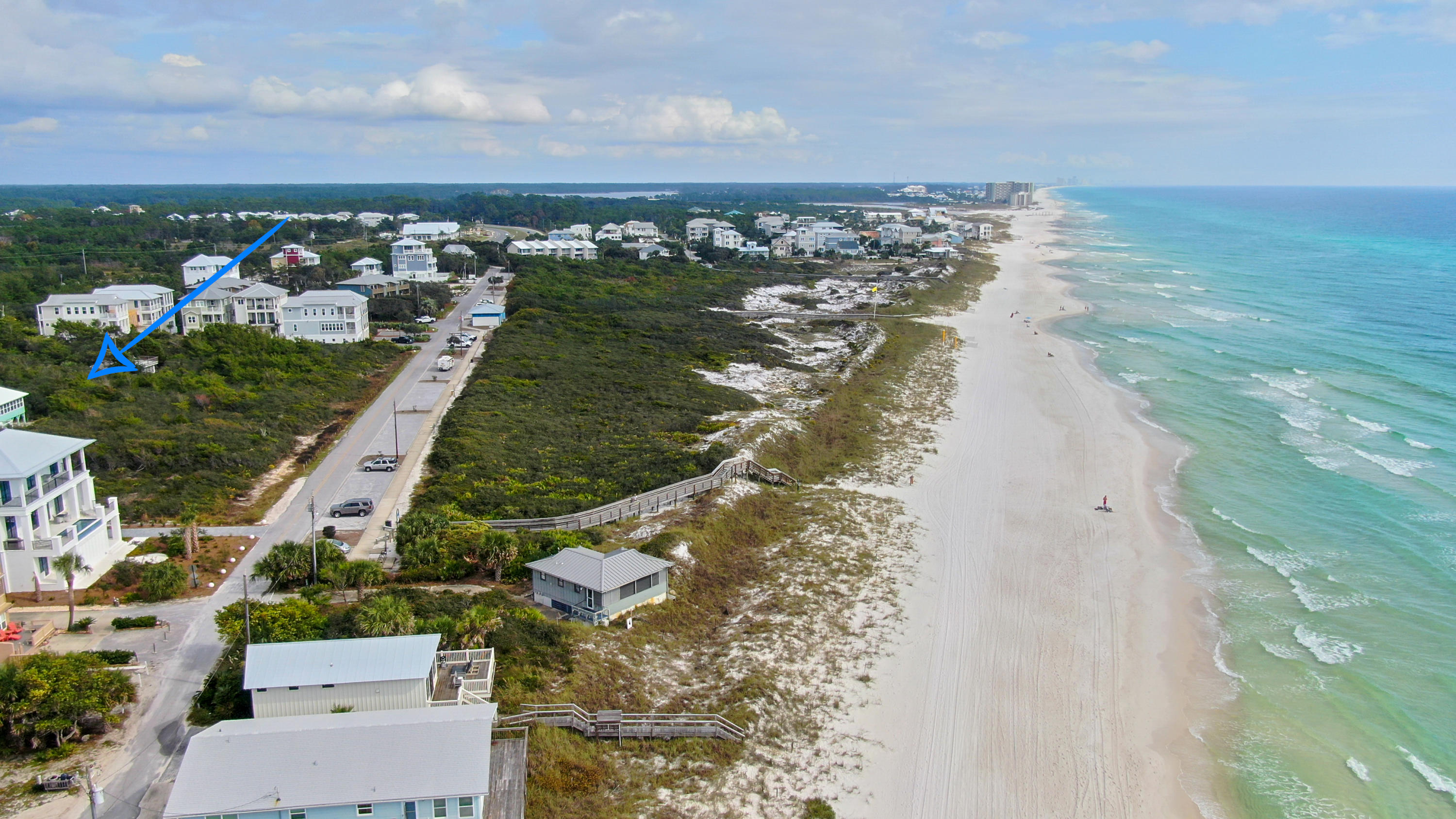 Lot 178 Pompano Street Inlet Beach, FL 32461 - Photo 5 of 14 a view of a lake with a city
