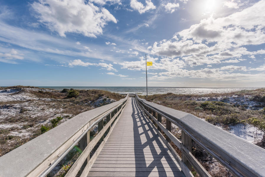Lot 178 Pompano Street Inlet Beach, FL 32461 - Photo 7 of 14 a view of a city from a terrace