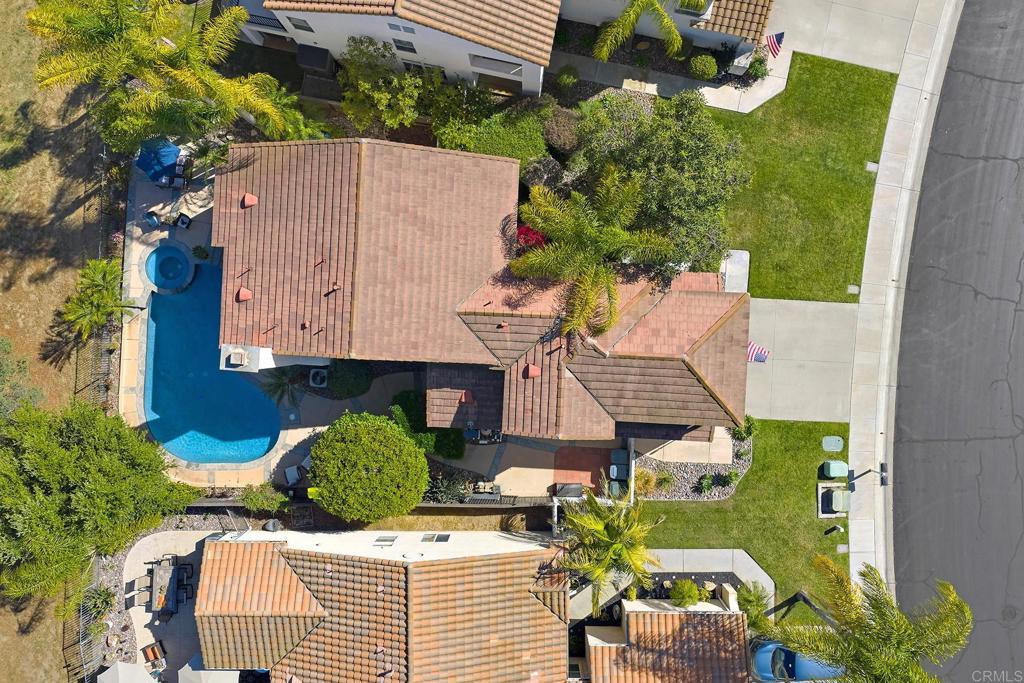 2414 Fallbrook Place Escondido, CA 92027 - Photo 19 of 63 an aerial view of a house with outdoor space