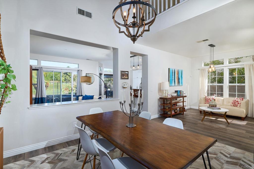 2414 Fallbrook Place Escondido, CA 92027 - Photo 28 of 63 a view of a dining room with furniture window and outside view