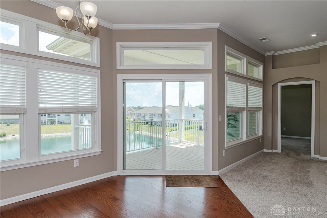 146 Rippling Brook Lane Springboro, OH 45066 - Photo 7 of 42 Breakfast dining area with sliding doors to deck.