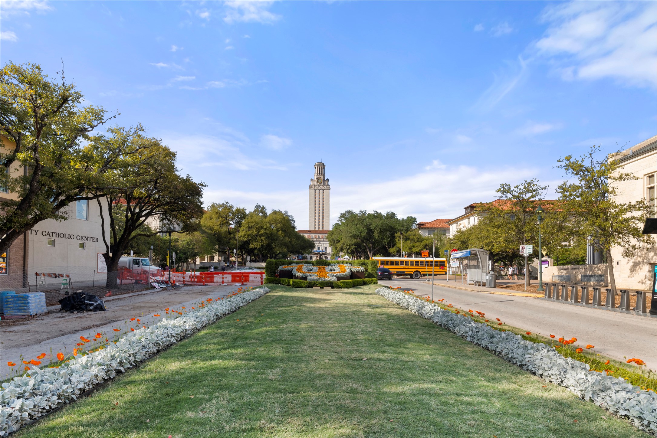 313 West 17th Street, Unit 1807 Austin, TX 78701 - Photo 36 of 39 Just blocks from the Linden, the University of Texas Tower rises proudly over campus life—an enduring symbol of academic excellence and Austin's vibrant energy. Whether you're enjoying a walk through campus, catching a lecture, or taking in the seasonal blooms along Guadalupe Street, this historic landmark places the best of UT and downtown within easy reach...