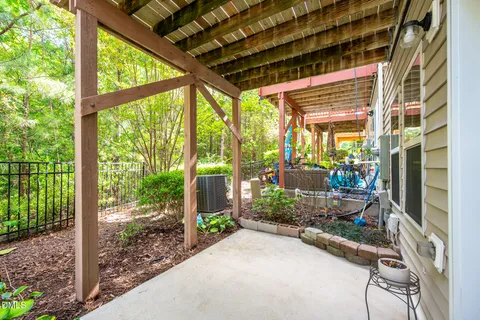 a room with furniture and garden