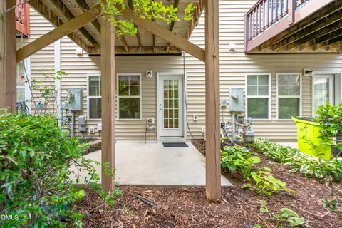 a house with trees in front of it