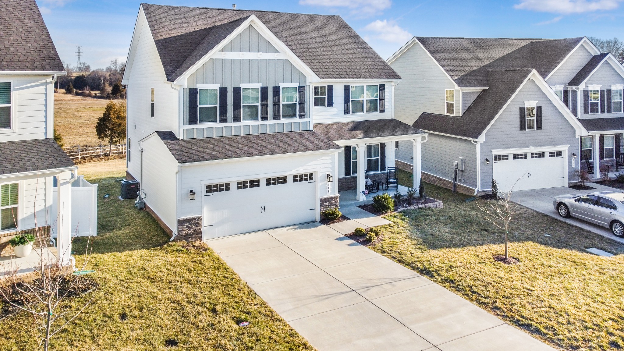 308 Collier Road Mount Juliet, TN 37122 - Photo 3 of 36 a front view of a house with a yard