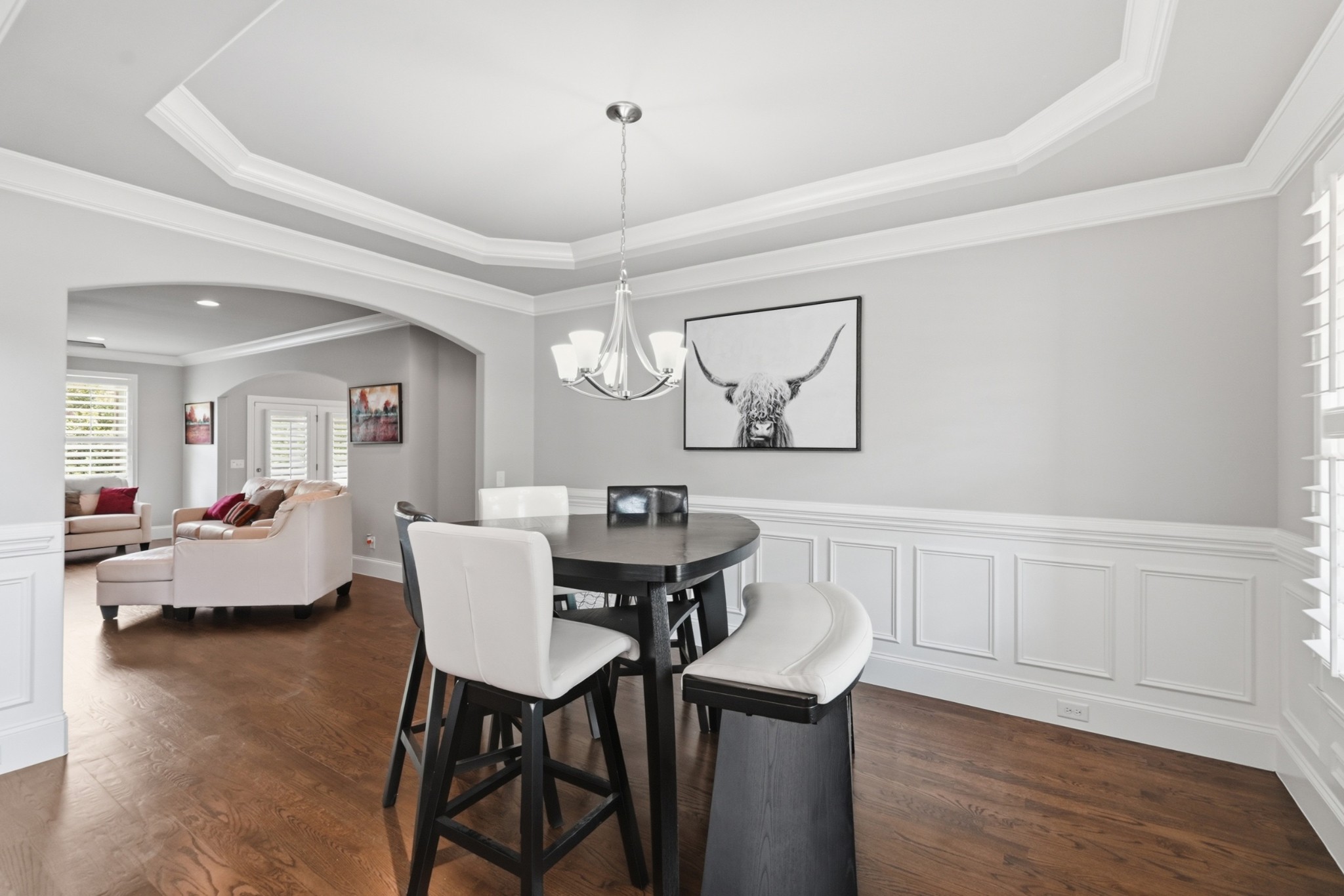 6000 Wallaby Court Spring Hill, TN 37174 - Photo 7 of 57 a view of a dining room with furniture and wooden floor