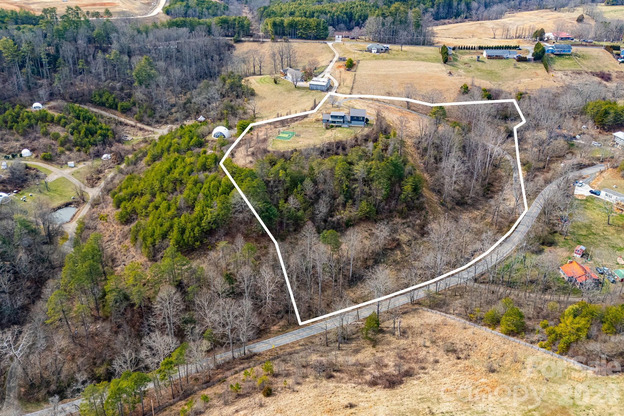76 Murray De Bruhl Road Alexander, NC 28701 - Photo 44 of 44 a view of a backyard