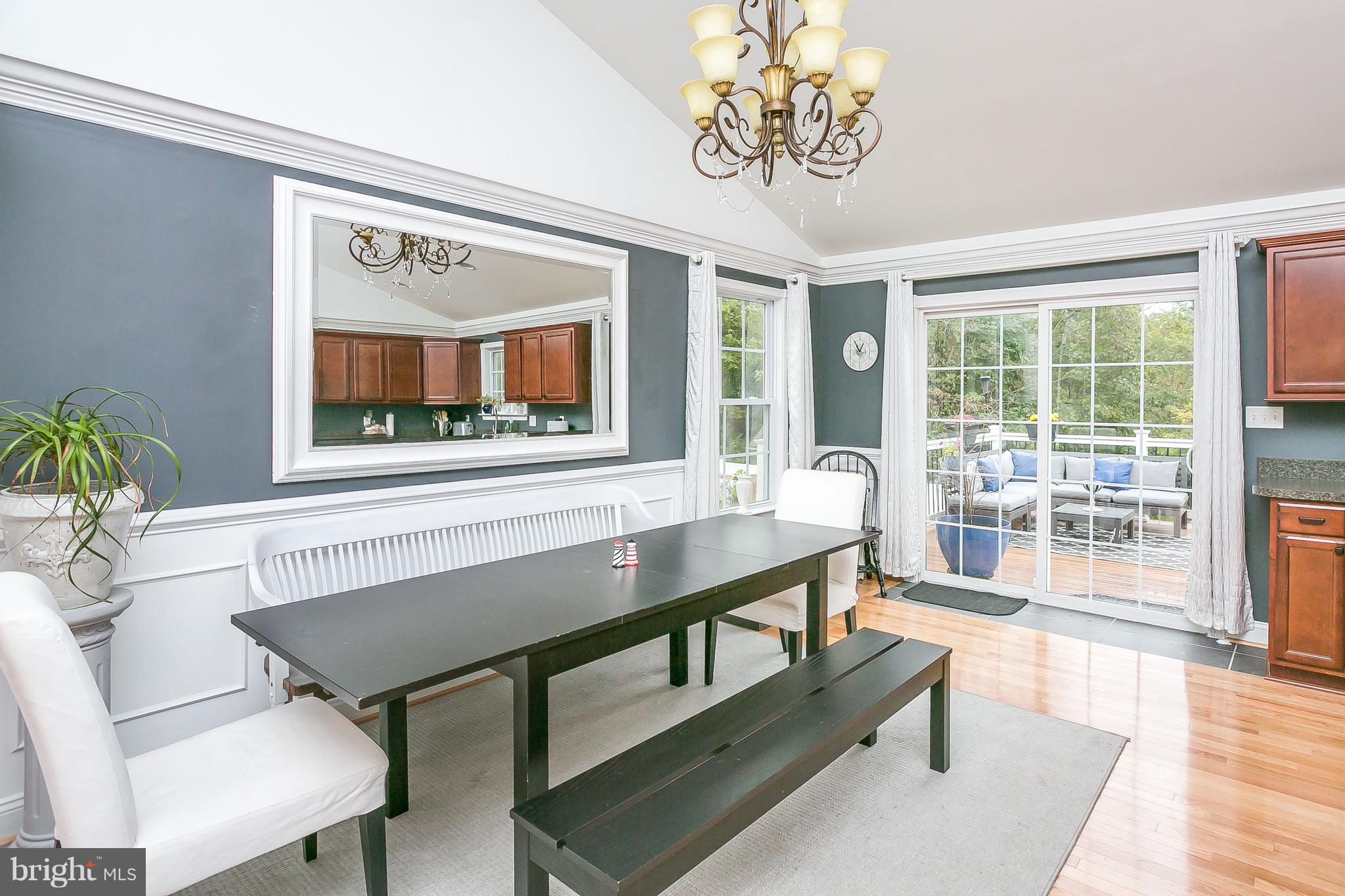 21 Bowleys Quarters Road Baltimore, MD 21220 - Photo 6 of 29 Dining room with sliders to back deck