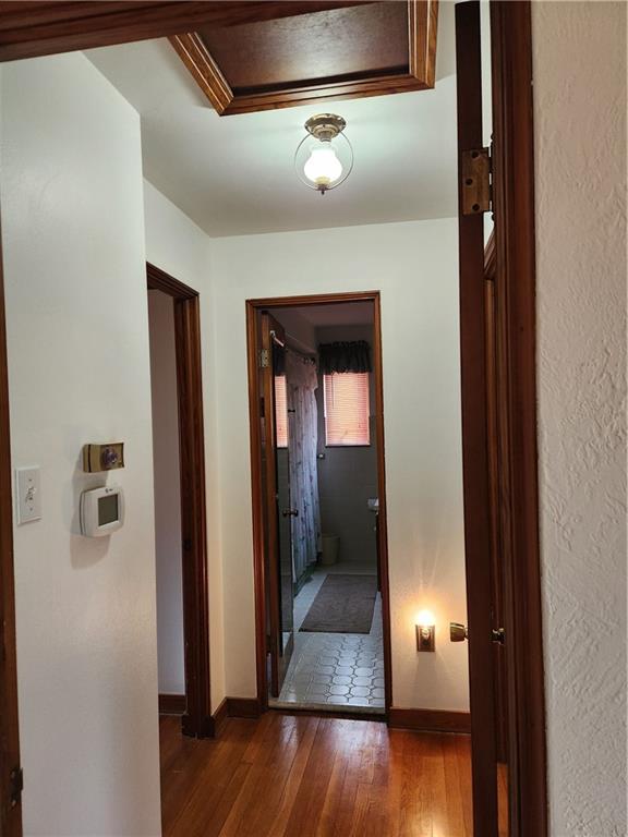 5330 Greensburg Road Apollo, PA 15613 - Photo 18 of 39 a view of a hallway with wooden floor