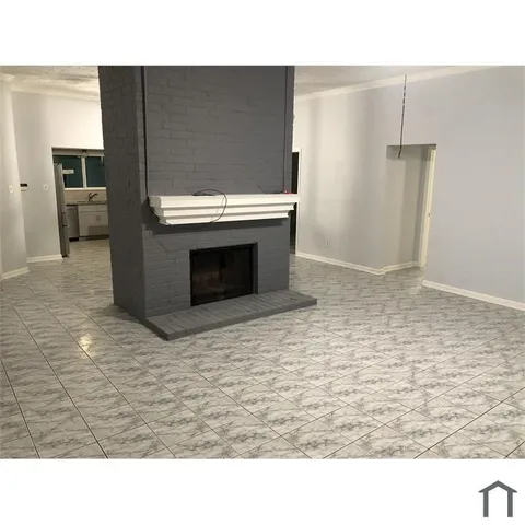 a open kitchen with a sink