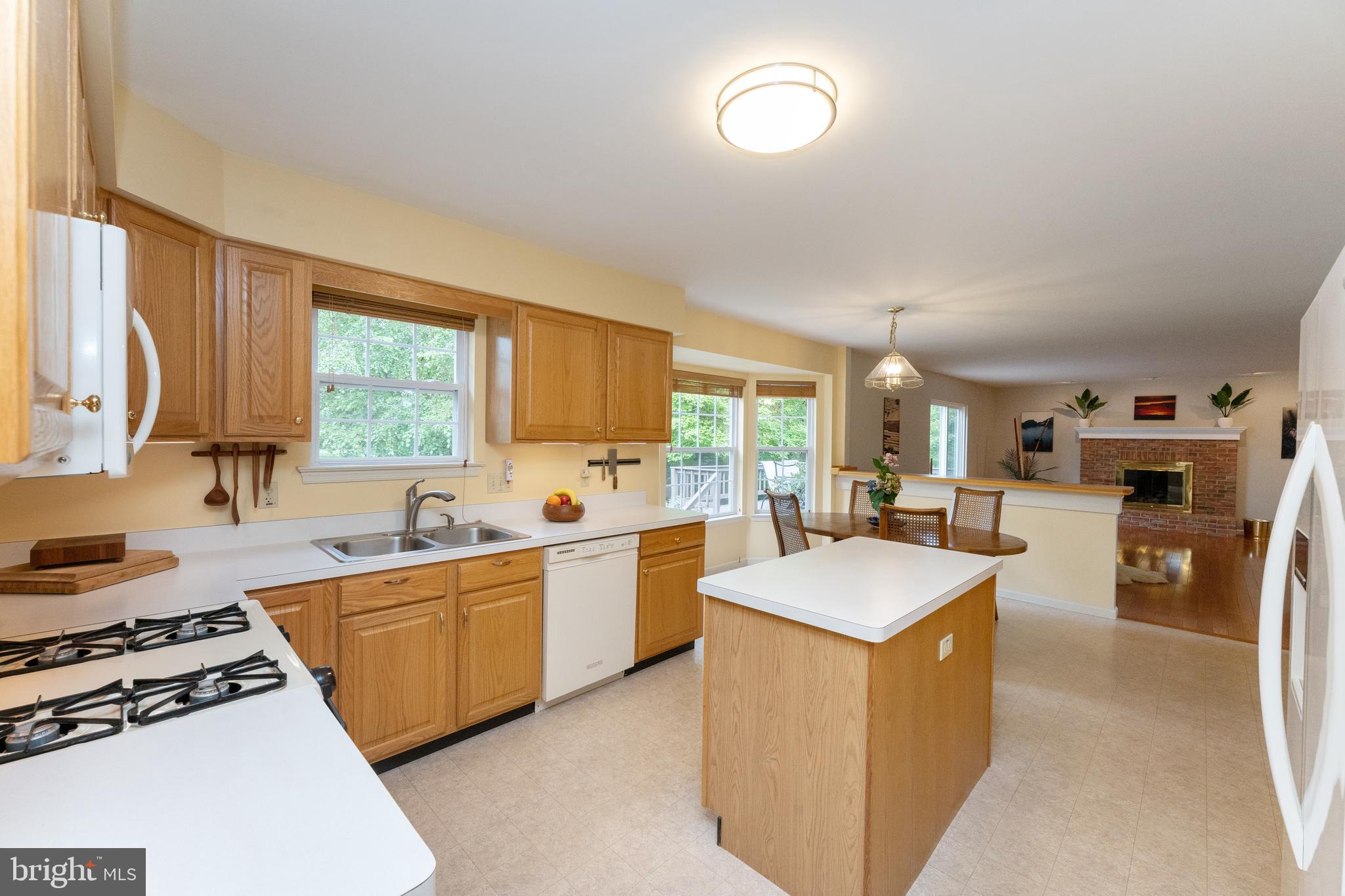 202 Strassburger Road Perkasie, PA 18944 - Photo 8 of 35 Kitchen open to family room