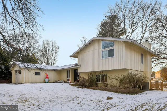 a backyard of a house