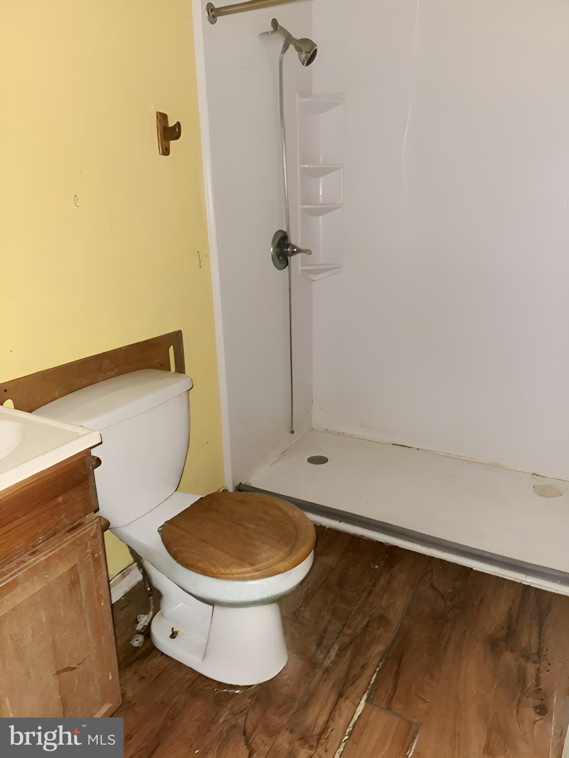 1921 Harewood Road Edgewood, MD 21040 - Photo 20 of 25 a bathroom with a toilet and a shower