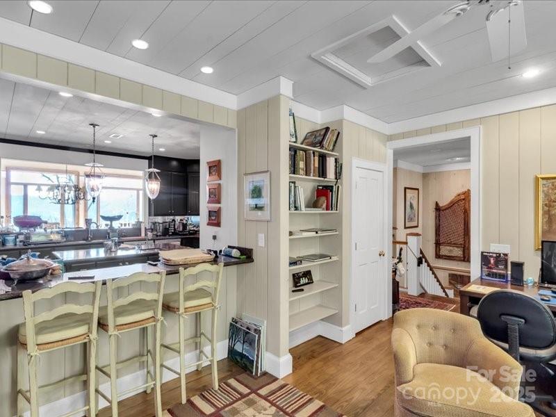 116 Dana Road Waynesville, NC 28786 - Photo 10 of 42 a living room with furniture and a flat screen tv