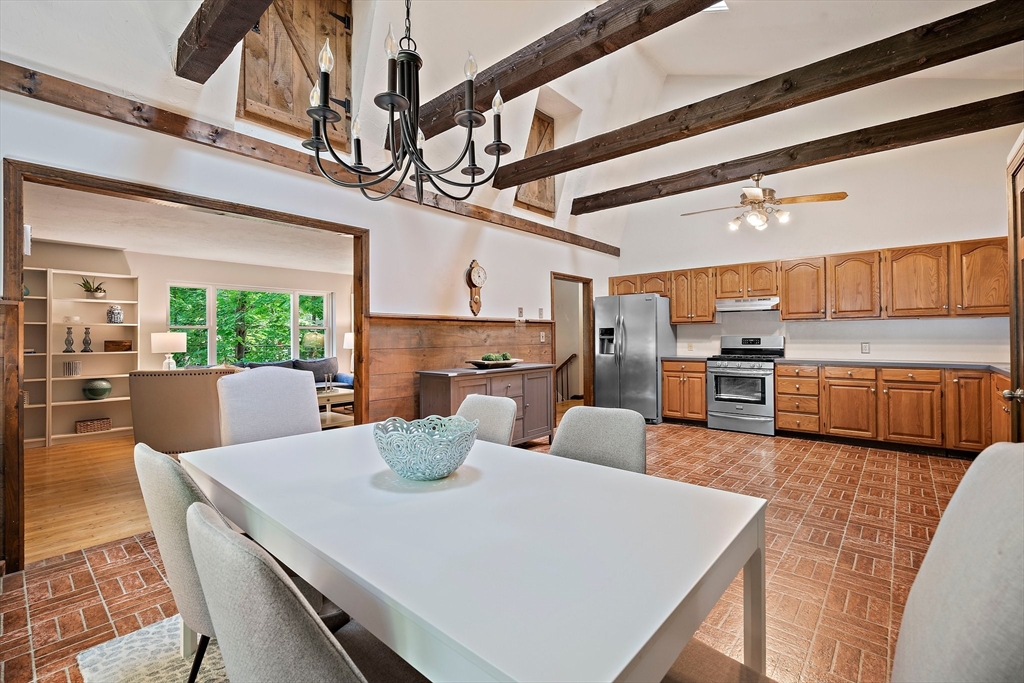 7 Josephine Street Canton, MA 02021 - Photo 11 of 30 a view of a dining room with furniture window and wooden floor