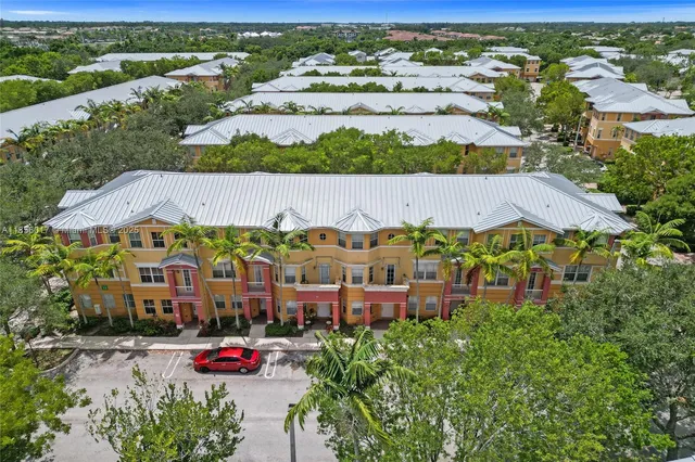 front view of multiple houses