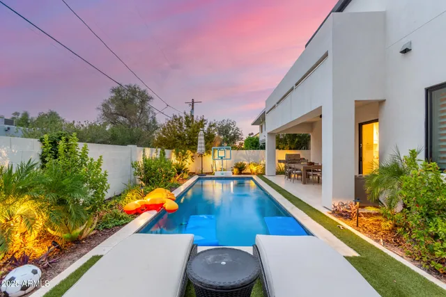 a view of kitchen with windows