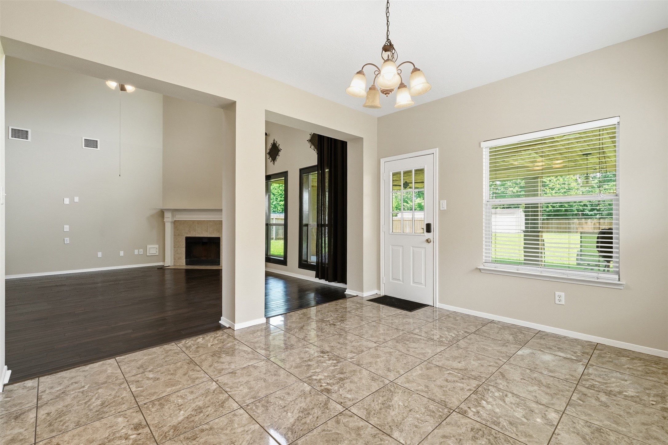 22914 Breton Point Drive Spring, TX 77373 - Photo 2 of 11 Breakfast area open to the family room