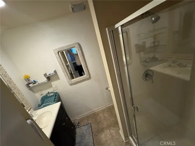 a view of an entryway with sitting area