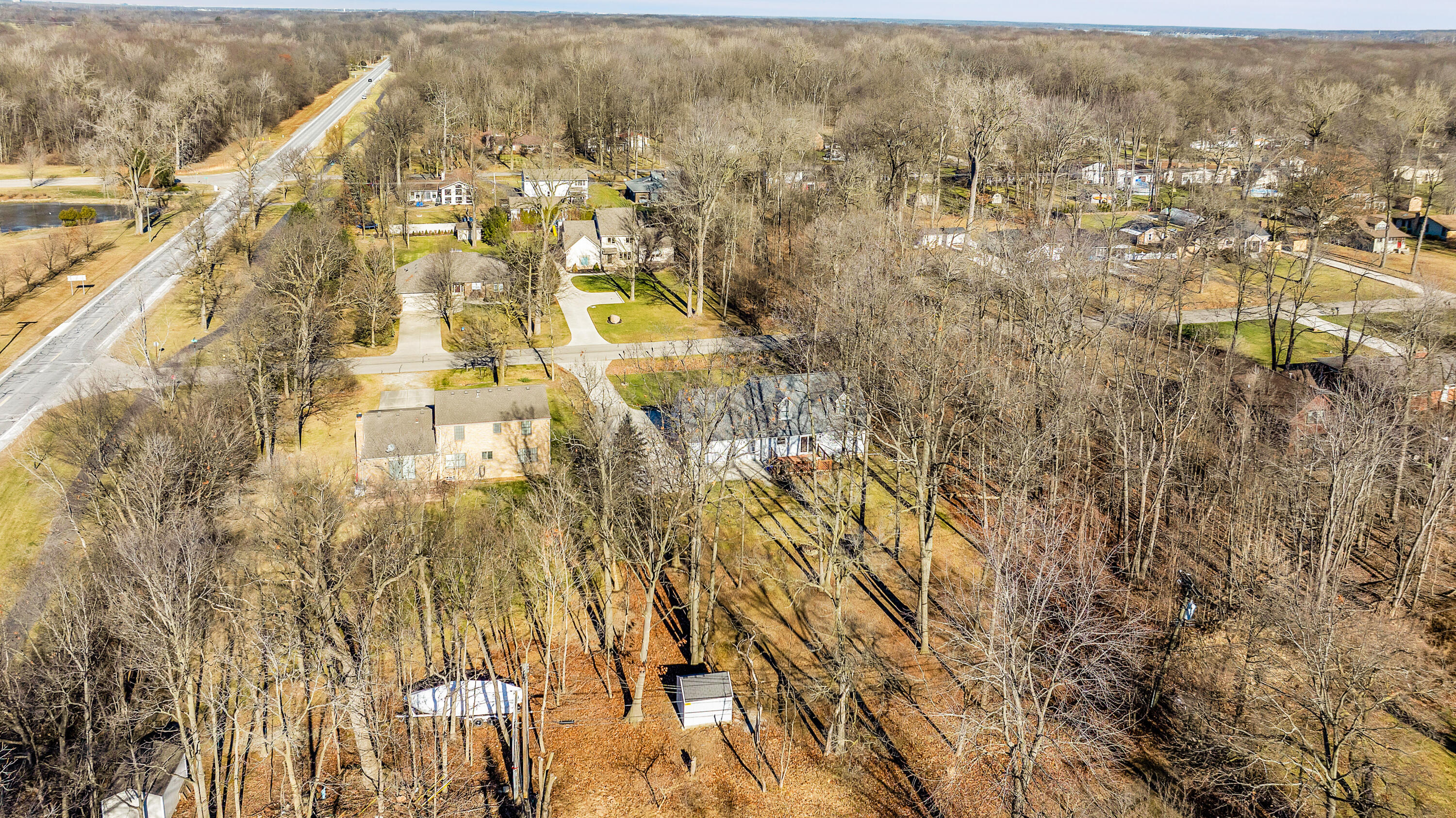 9205 Lake Road Grosse Ile, MI 48138 - Photo 34 of 42 9205 Lake Road - HD Drone Photography_34