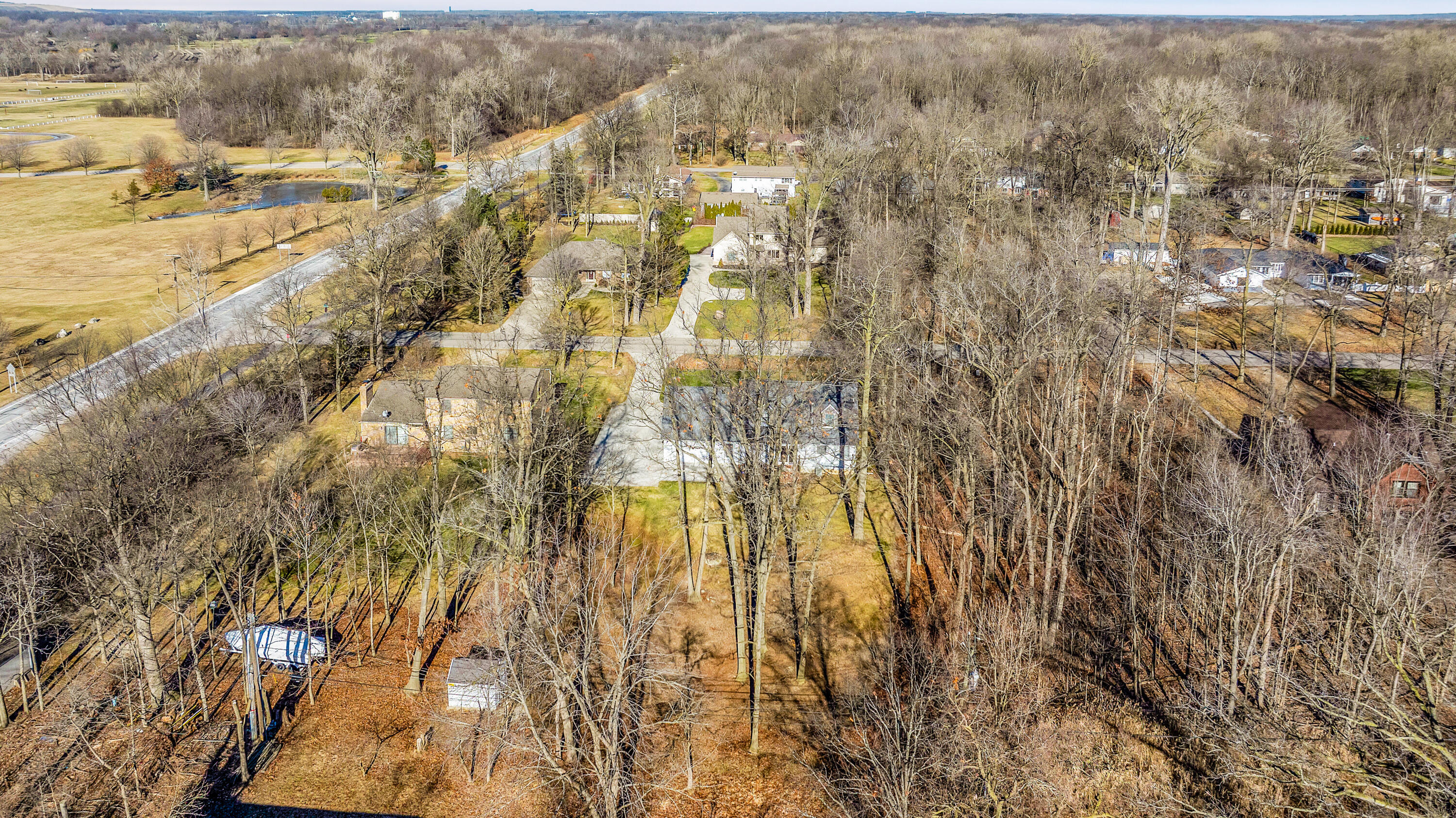 9205 Lake Road Grosse Ile, MI 48138 - Photo 35 of 42 9205 Lake Road - HD Drone Photography_35
