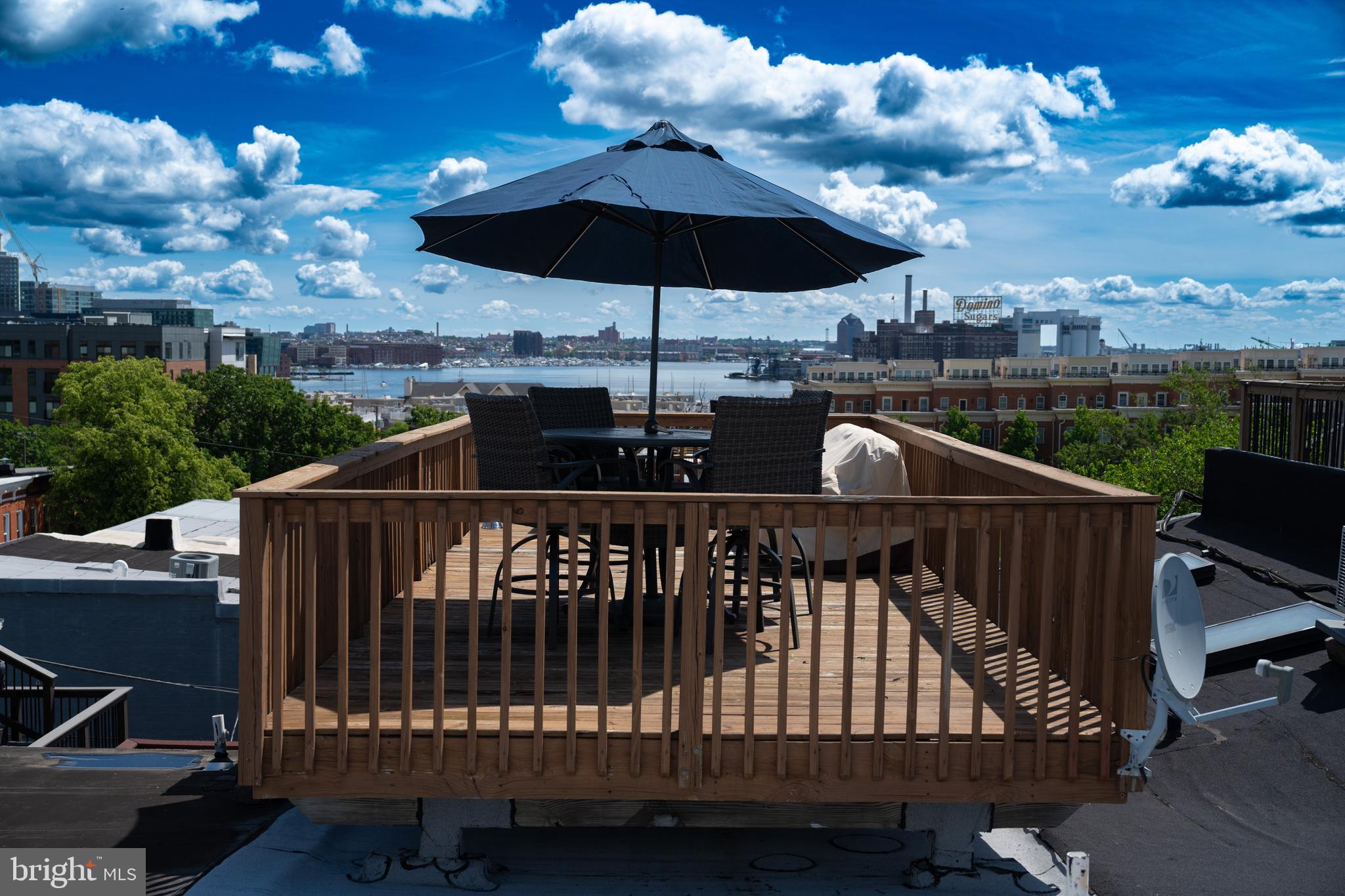 1229 Riverside Avenue Baltimore, MD 21230 - Photo 65 of 81 360 degree view from the top of the home