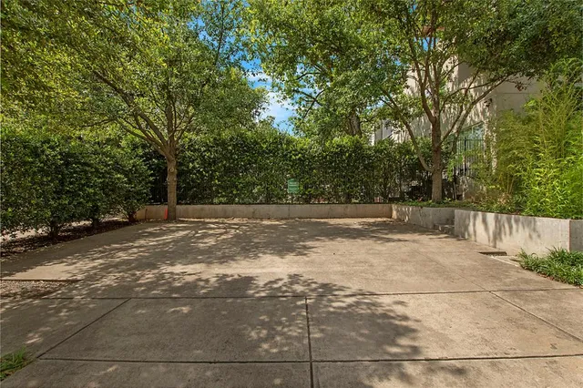 a view of backyard space