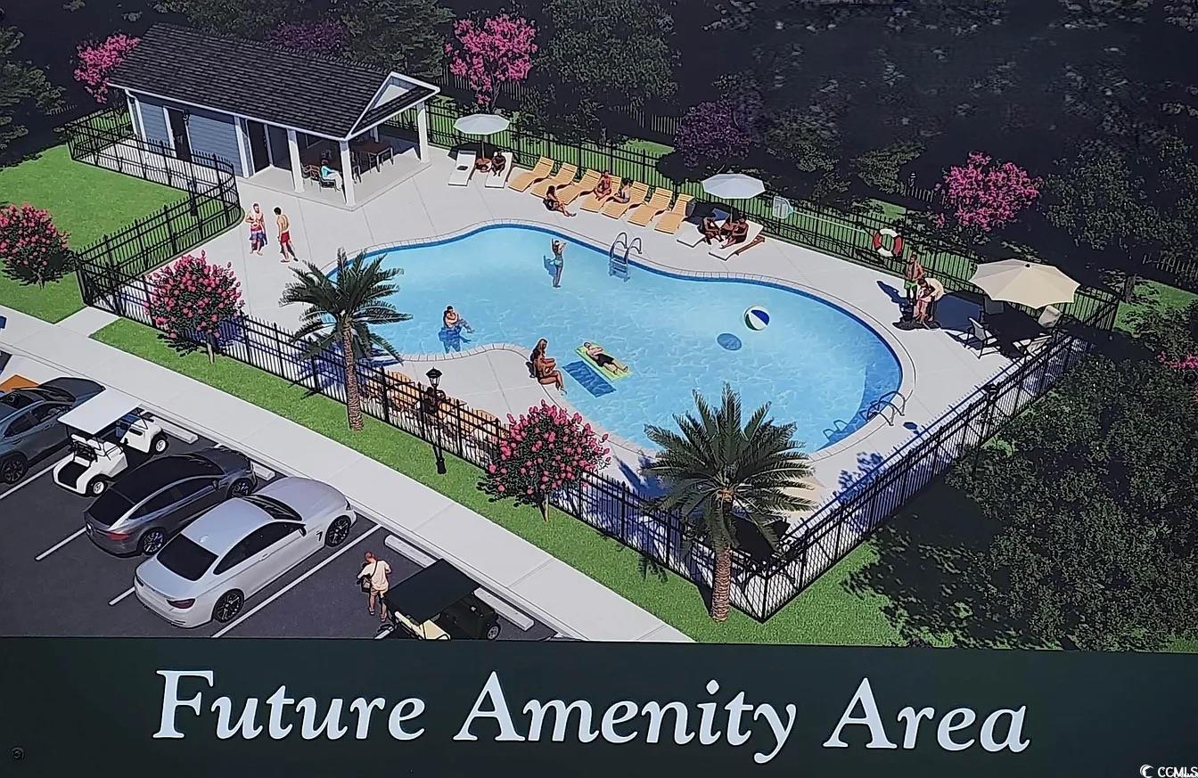1045 Jase Drive Longs, SC 29568 - Photo 25 of 33 Drone / aerial view of a pool