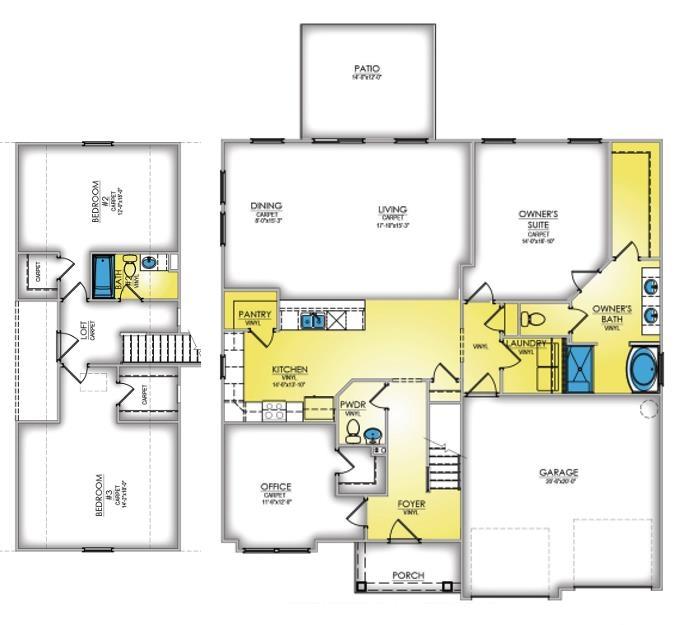 1045 Jase Drive Longs, SC 29568 - Photo 33 of 33 Home floor plan