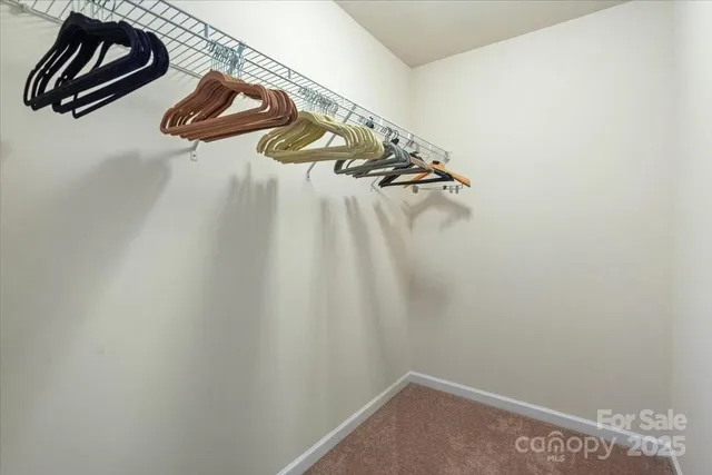 a view of walk in closet