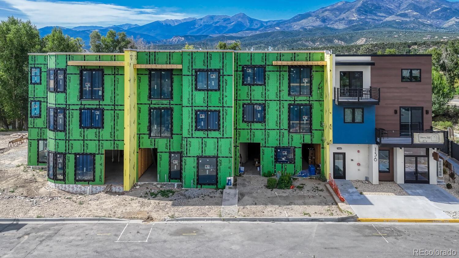 front view of house with a street