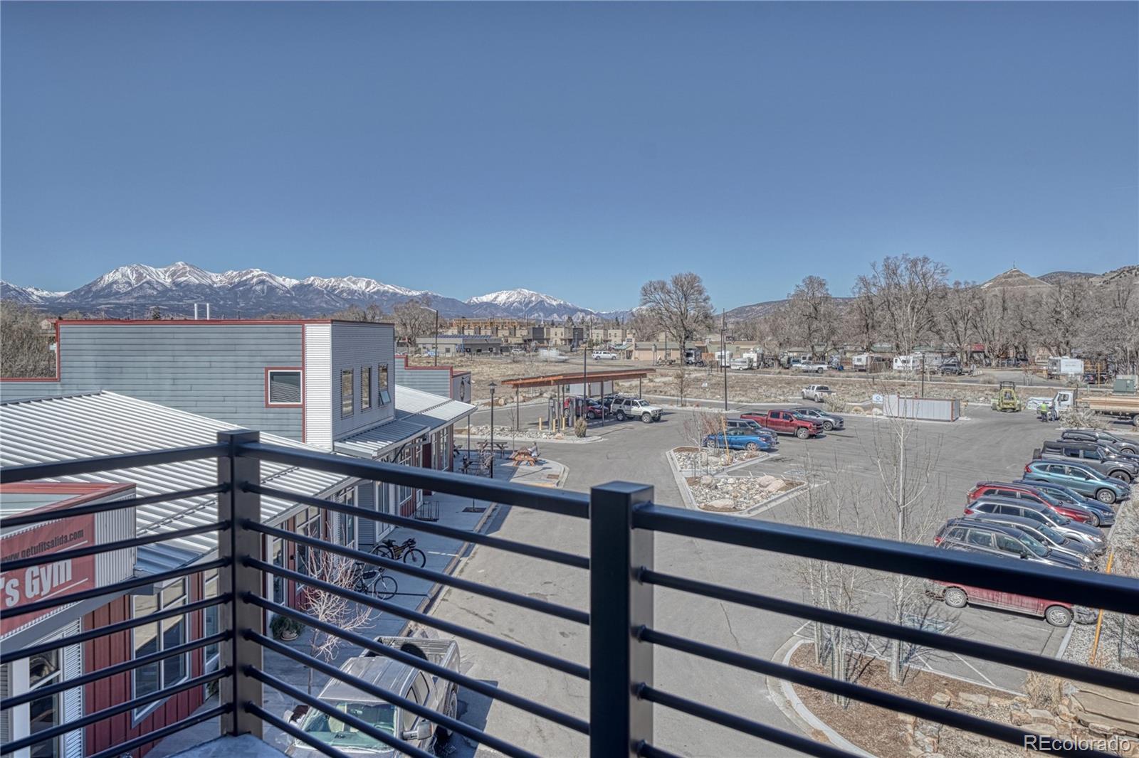 136 Old Stage Road, Unit 1E Salida, CO 81201 - Photo 5 of 26 a view of a balcony with an outdoor seating