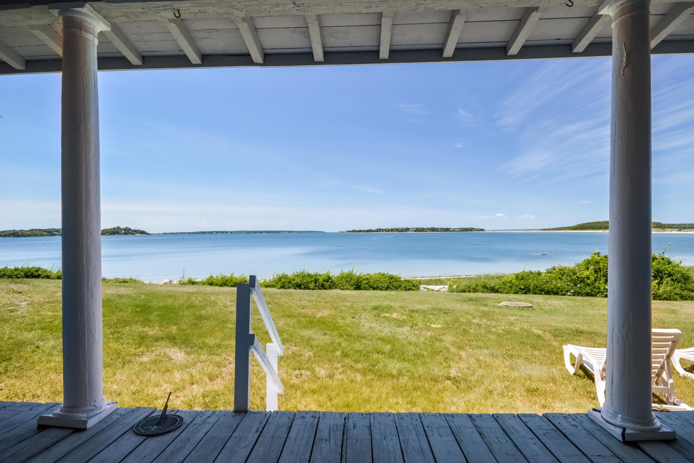 96 Rocky Point Road Bourne, MA 02532 - Photo 23 of 28 a view of ocean from a balcony