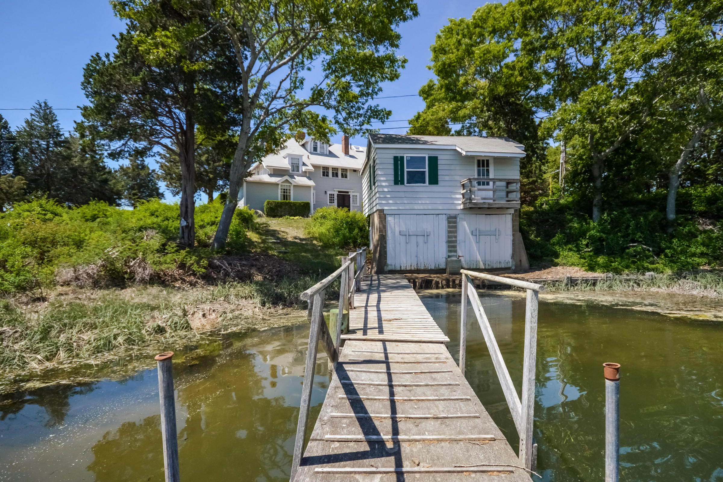 96 Rocky Point Road Bourne, MA 02532 - Photo 27 of 28 a view of house with ocean view
