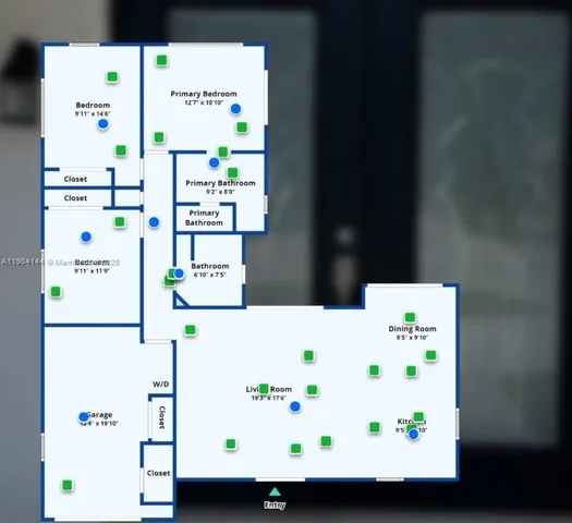 a view of a workspace with furniture