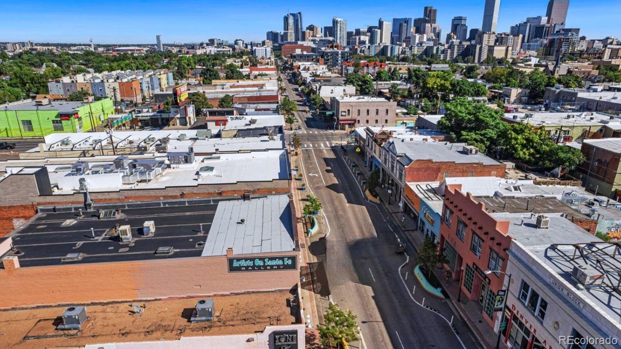 760 Santa Fe Drive, Unit 2 Denver, CO 80204 - Photo 32 of 33 a view of a city