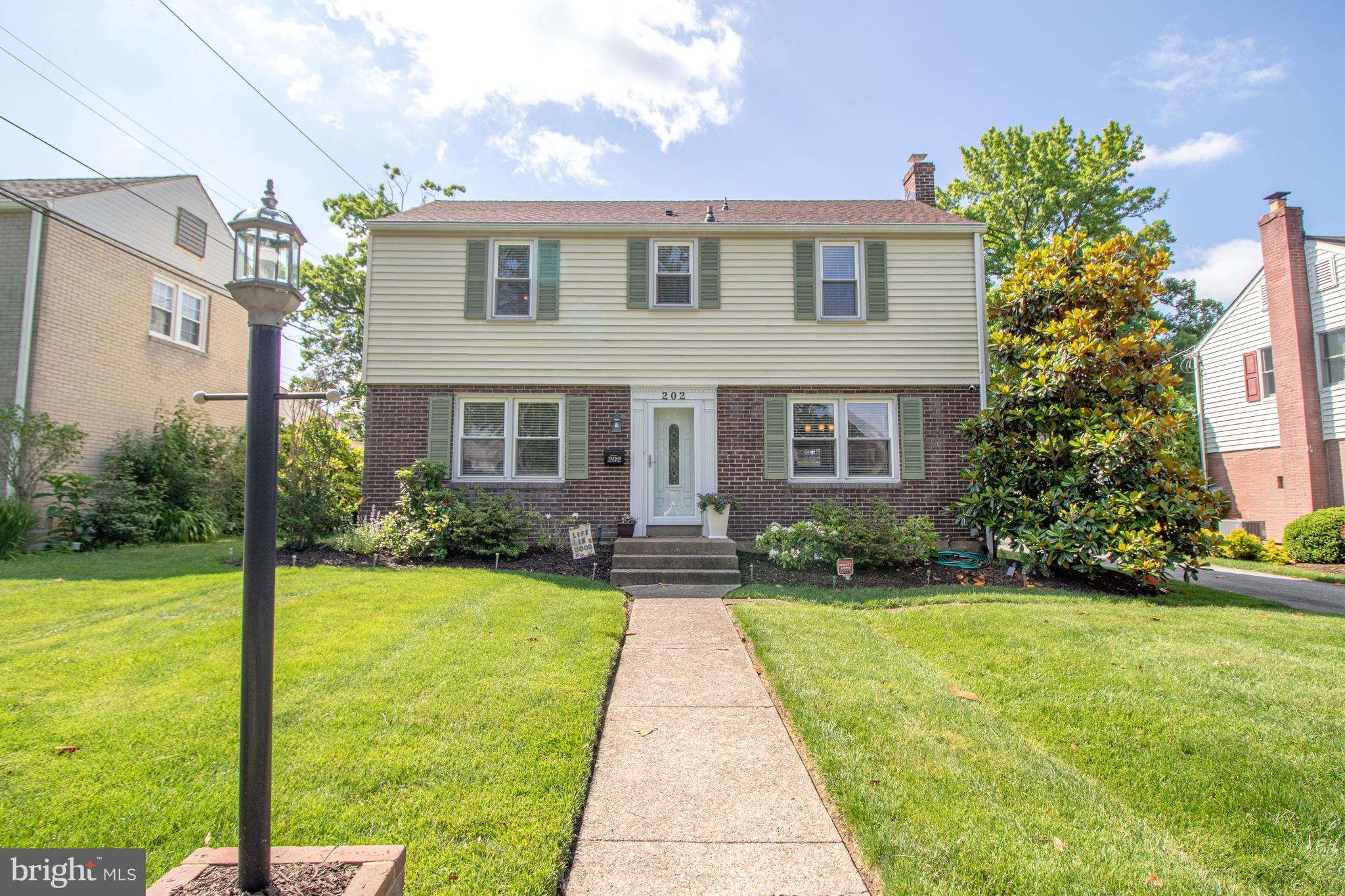 202 Sandra Road Wilmington, DE 19803 - Photo 2 of 25 Beautiful brick colonial with great curb appeal