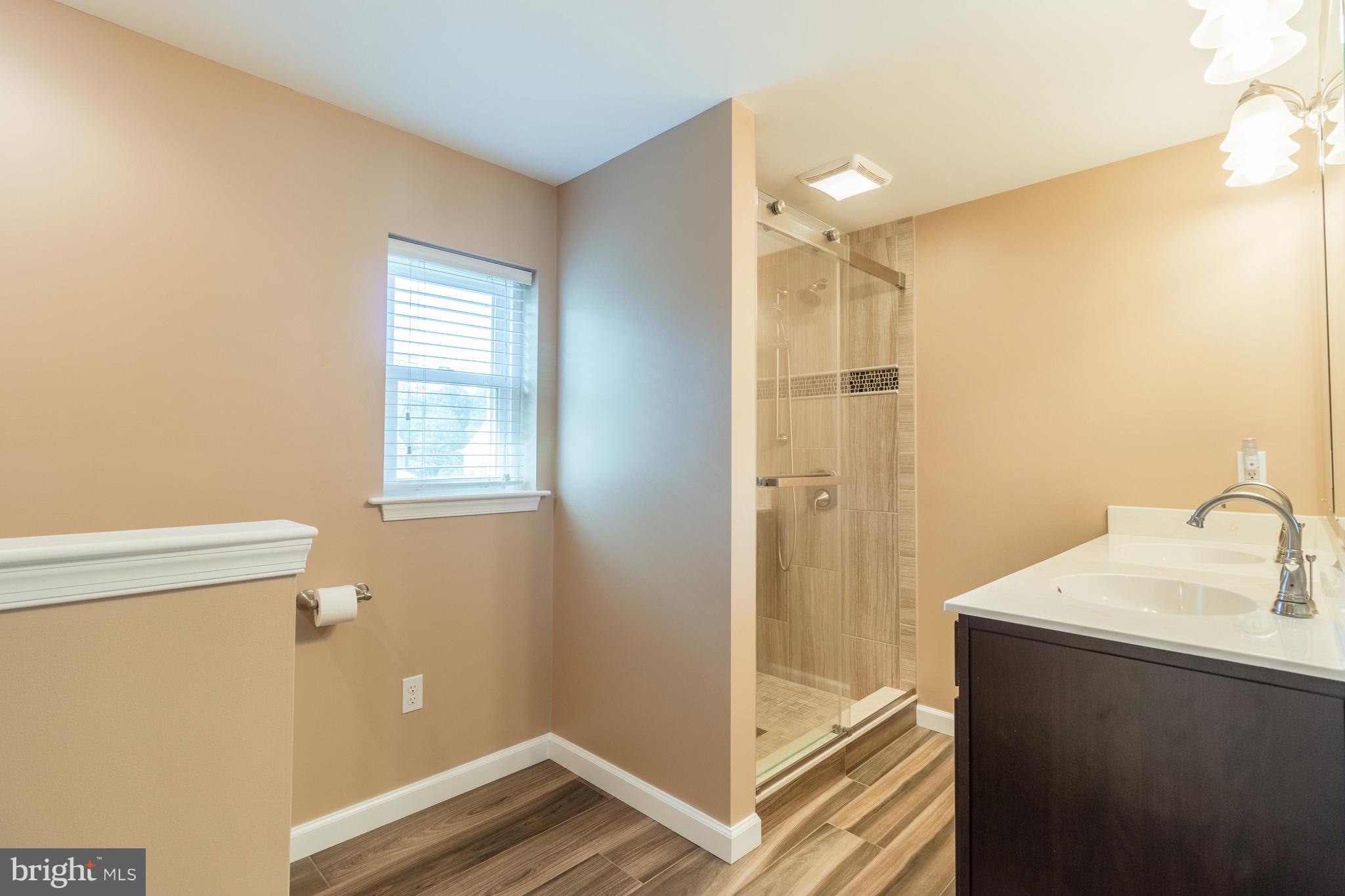 202 Sandra Road Wilmington, DE 19803 - Photo 15 of 25 2018 master bath w/walk-in shower & glass doors