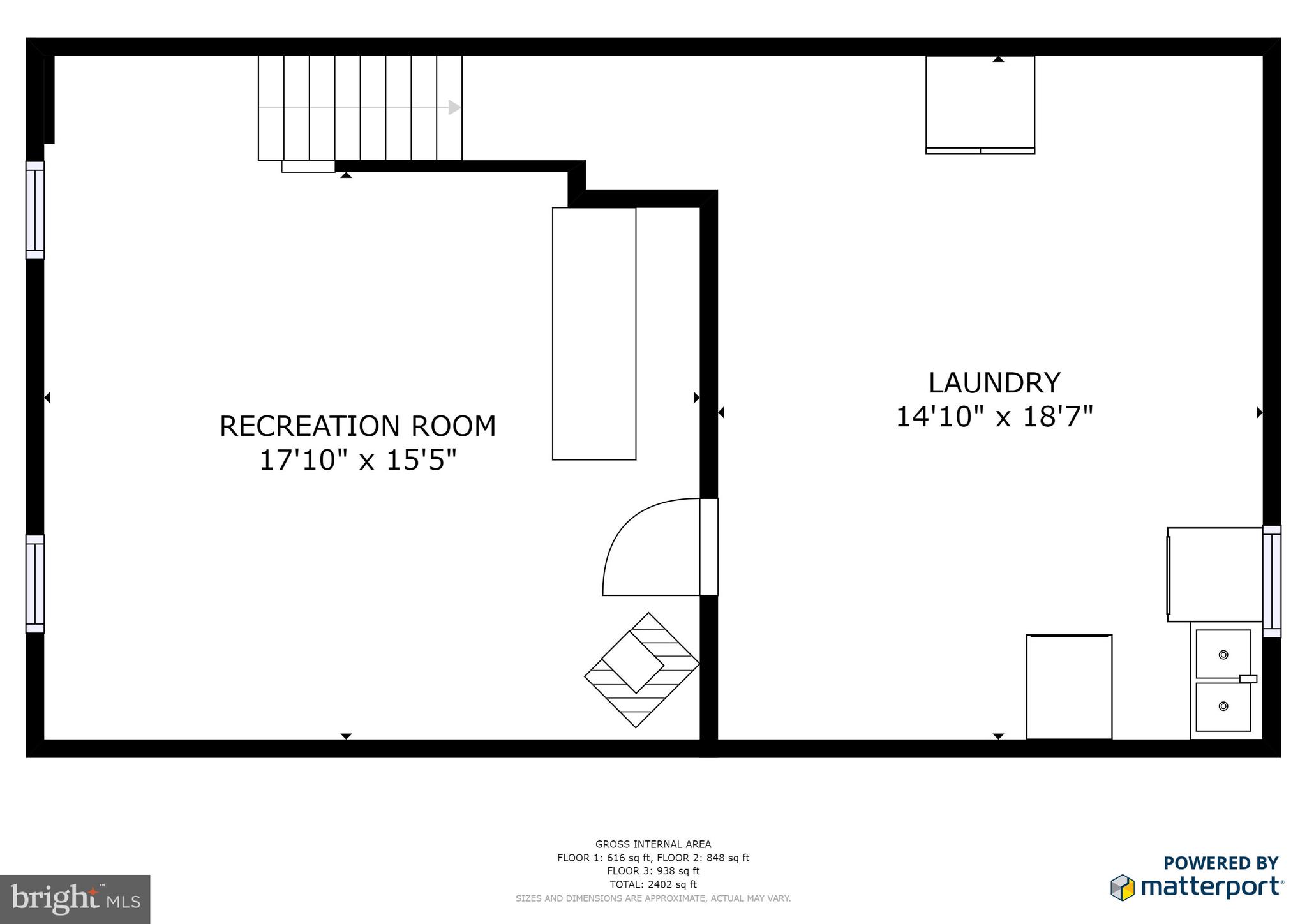 202 Sandra Road Wilmington, DE 19803 - Photo 21 of 25 Basement floor plan